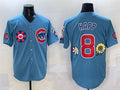 Ian Happ #8 Chicago Cubs 2025 Tokyo Series 2Nd Alternate Limited B Jersey - Blue