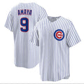 Miguel Amaya #9 Chicago Cubs Home Baseball Jerse Limited Jersey - White