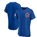 Chicago Cubs Alternate Authentic Baseball Jerseys Team Jersey - Royal