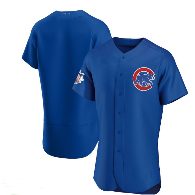 Chicago Cubs Alternate Authentic Baseball Jerseys Team Jersey - Royal