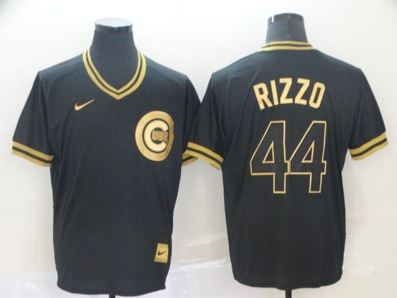 Anthony Rizzo #44 Chicago Cubs 2020 Limited Jersey - Black