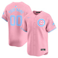 Chicago Cubs Vapor Premier Limited Custom Jersey - Bubblegum Pink