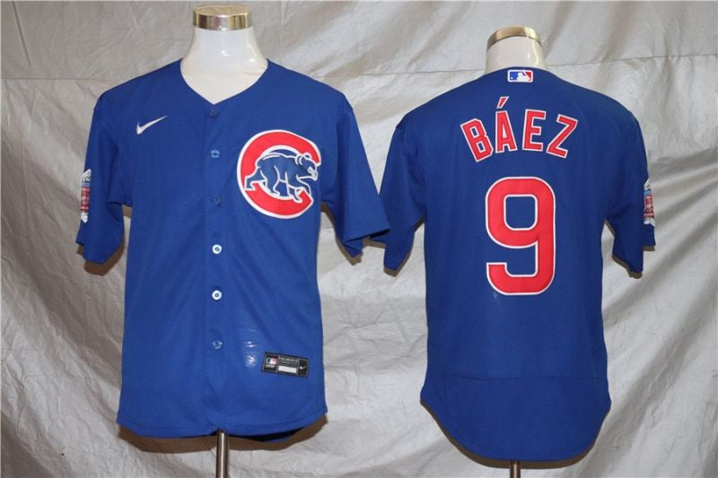 Javier Baez #9 Chicago Cubs 2020 Limited Jersey - Blue