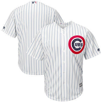 Chicago Cubs Majestic 2017 Stars Stripes Limited Cool Base Team Jersey - White