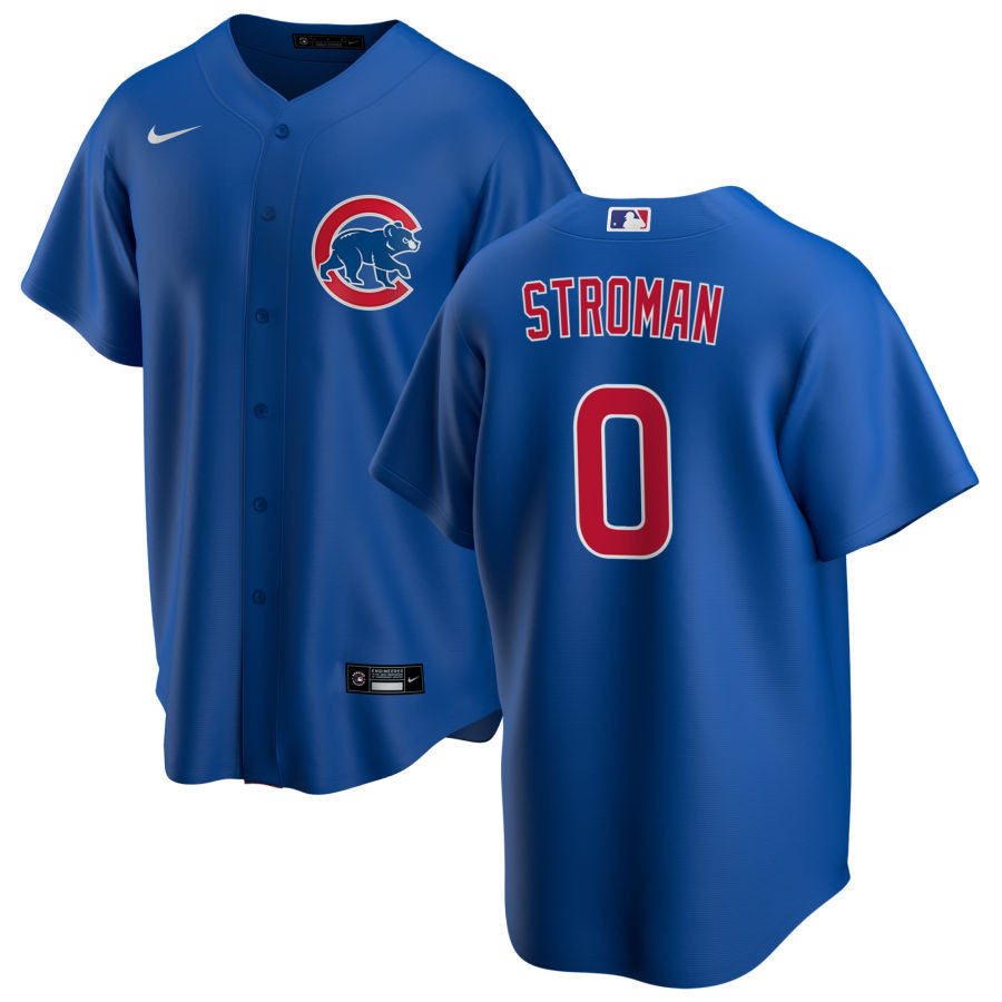Marcus Stroman #0 Chicago Cubs Alternate Team Gift Cubs Fans Limited Jersey - Royal