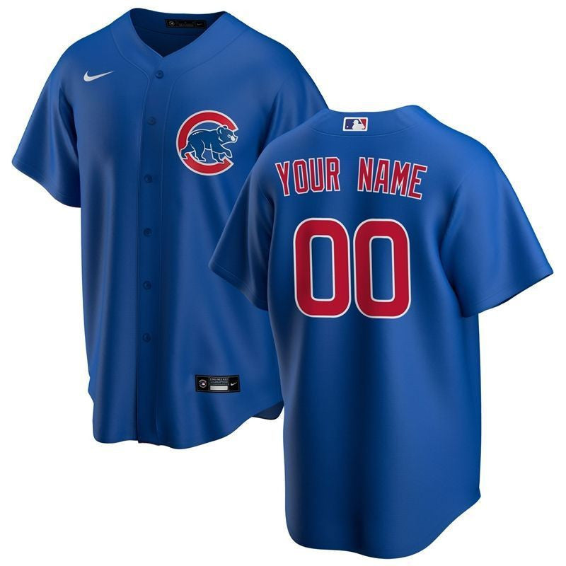 Chicago Cubs 2020 Personalized Limited Custom Custom Jersey - Blue
