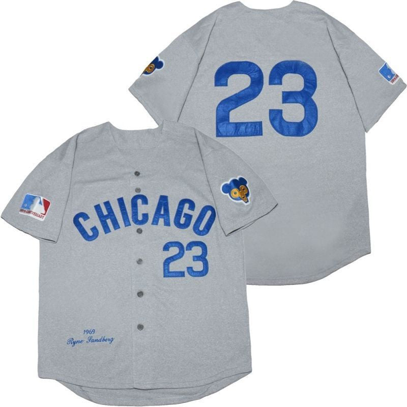 Ryne Sandberg #23 Chicago Cubs 2020 Limited Jersey - Grey