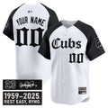 Ryne Sandberg #23 Chicago Cubs ' Tribute' Vapor Premier Limited Gothi Custom Jersey