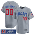 Ryne Sandberg #23 Chicago Cubs ' Tribute' Vapor Premier Limited V3 Al Custom Jersey