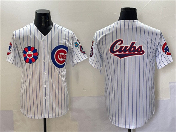Chicago Cubs 2025 Team Big Logo Tokyo Series Limited Baseball Jer Jersey - White