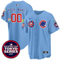 Chicago Cubs 2025 Tokyo Series Vapor Premier Limited Custom Jersey