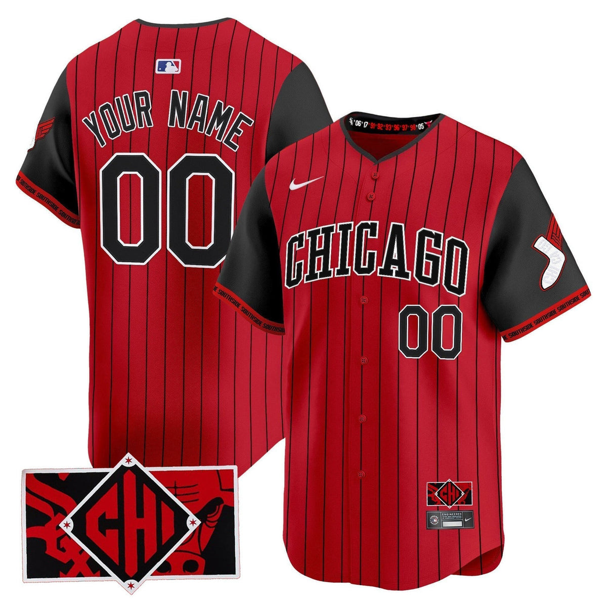 Chicago White Sox 2025 City Connect Vapor Premier Limited St Custom Jersey