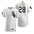 Chicago White Sox #28 Leury Garcia Brandedition White Gift White Sox Fans Limited Jersey - Golden