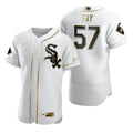 Jace Fry #57 Chicago White Sox Brandedition White Gift White Sox Fans Limited Jersey - Golden