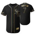 Tim Anderson #7 Chicago White Sox 2019 Brandedition Black Gift White Sox Fans Limited Jersey - Golden