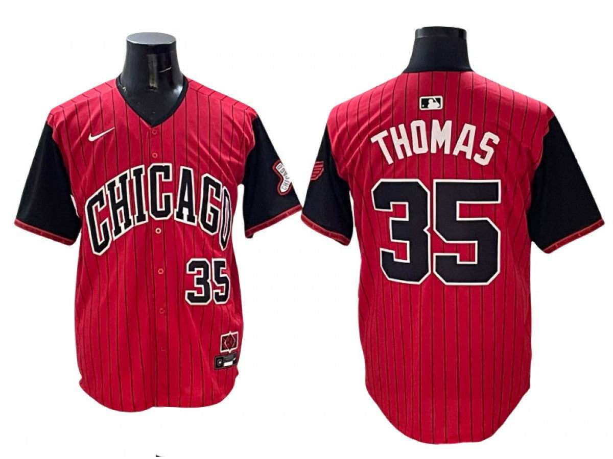 Frank Thomas #35 Chicago White Sox 2025 City Connect Limited Jersey - Red