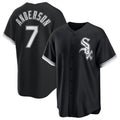 Tim Anderson #7 Chicago White Sox Alternate Cooperstown Limited Jersey - Black