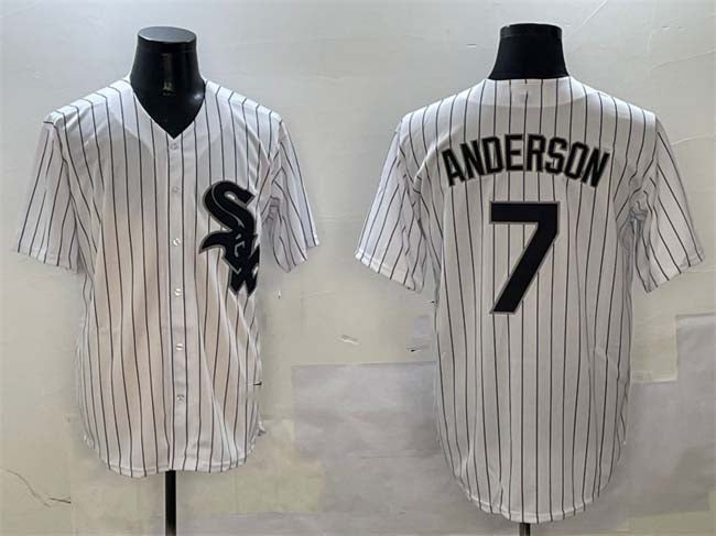 Tim Anderson #7 Chicago White Sox Limited Cool Base Baseball Jersey - White