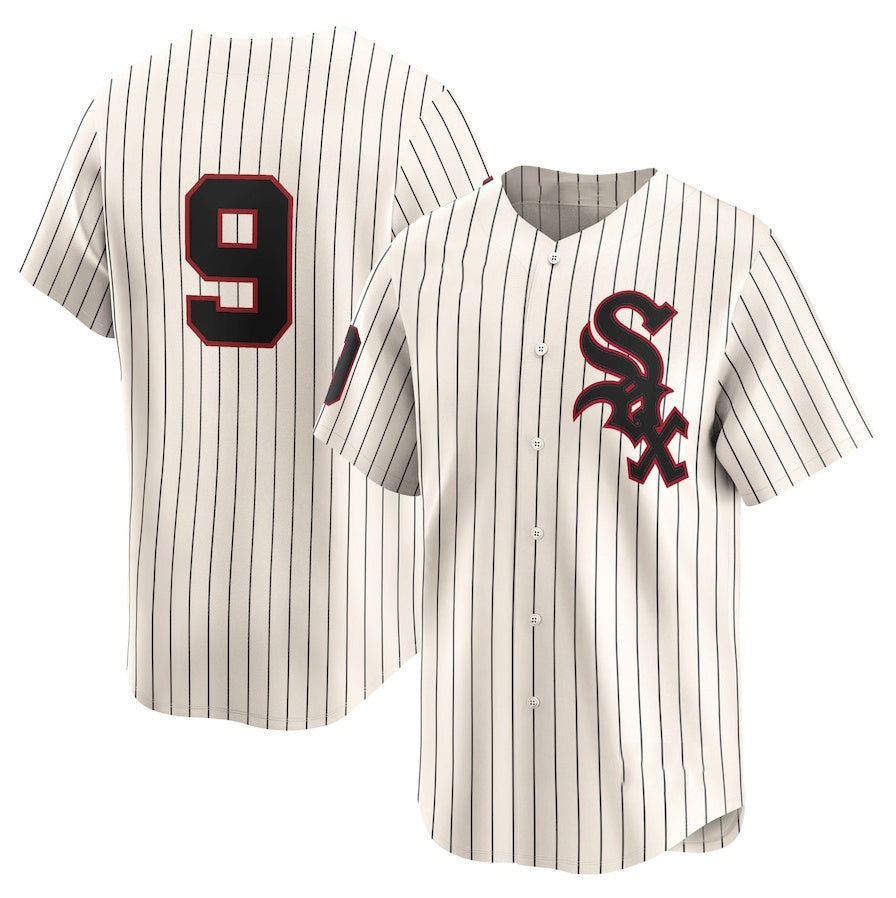 Chicago White Sox #9 Minnie Minoso Throwback Cooperstown Limited Jersey - Cream