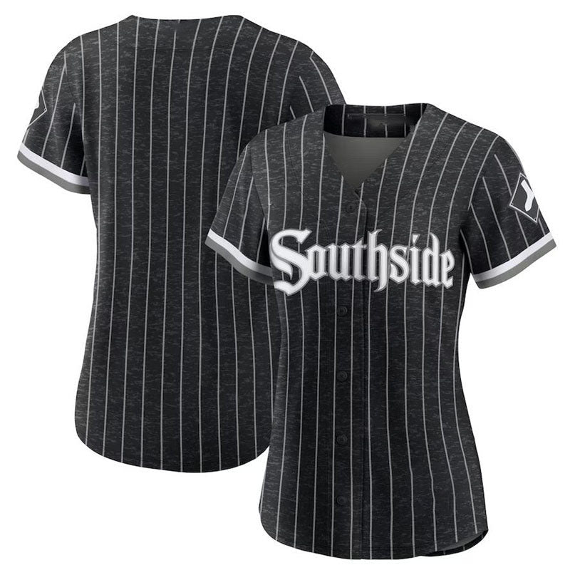 Chicago White Sox City Connect Baseball Jerseys Limited Player Jersey - Black