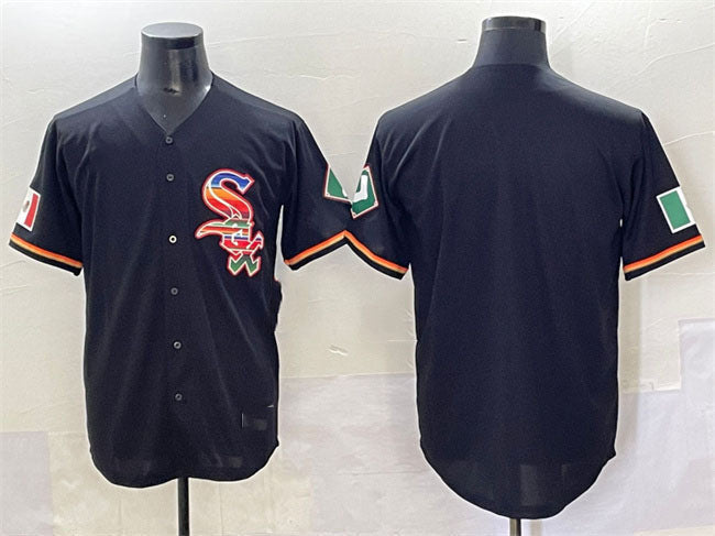 Chicago White Sox Blank Mexico Limited Baseball Jersey - Black