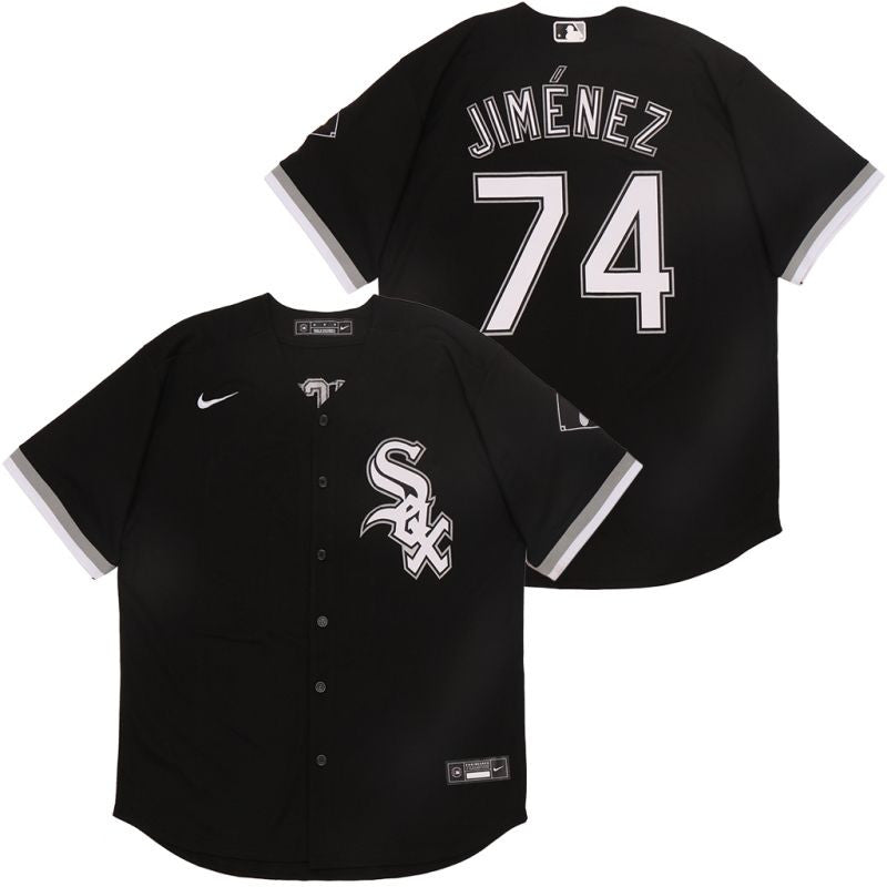 Eloy Jimenez #74 Chicago White Sox 2020 Arrival Limited Jersey - Black