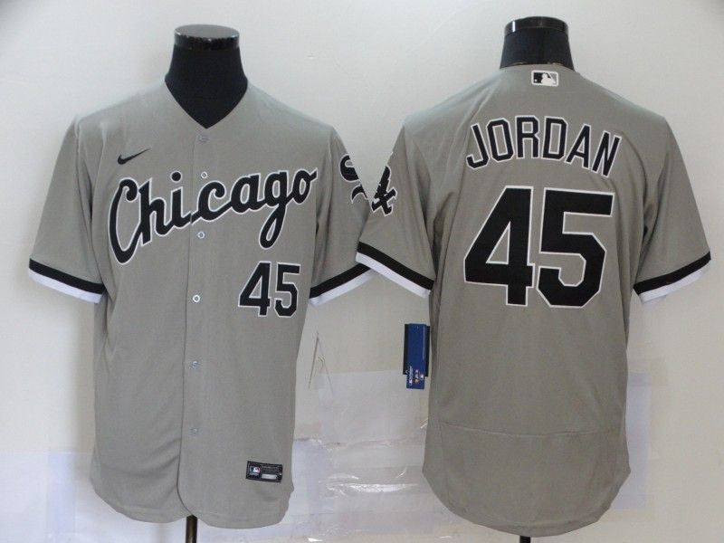 Chicago White Sox #45 Jordan 2020 Michael Limited Jersey - Grey