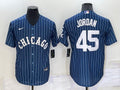 Chicago White Sox Jordan Michael Limited Throwback Jersey - Navy