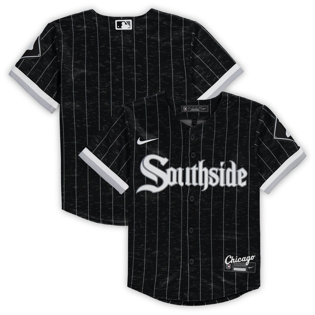 Chicago White Sox Preschool 2021 City Connect Limited Blackgray Team Jersey