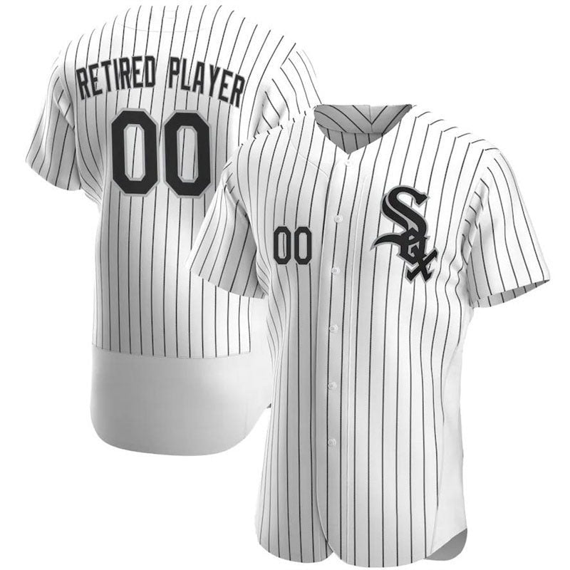 Chicago White Sox Home Pick-A-Player Retired Roster Baseb Authentic Jersey - White