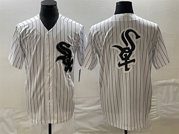 Chicago White Sox Team Big Logo Limited Cool Base Baseball Jersey - White