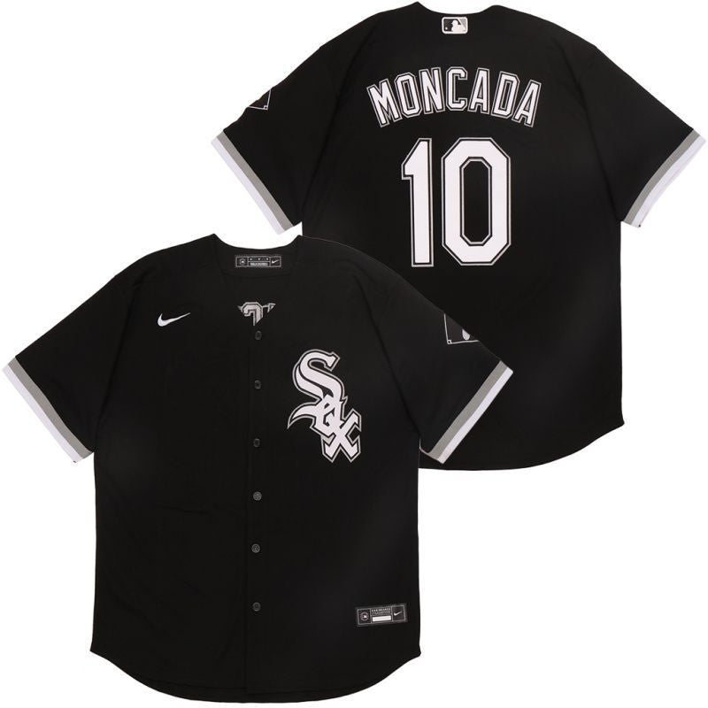 Yoan Moncada #10 Chicago White Sox 2020 Limited Jersey - Black