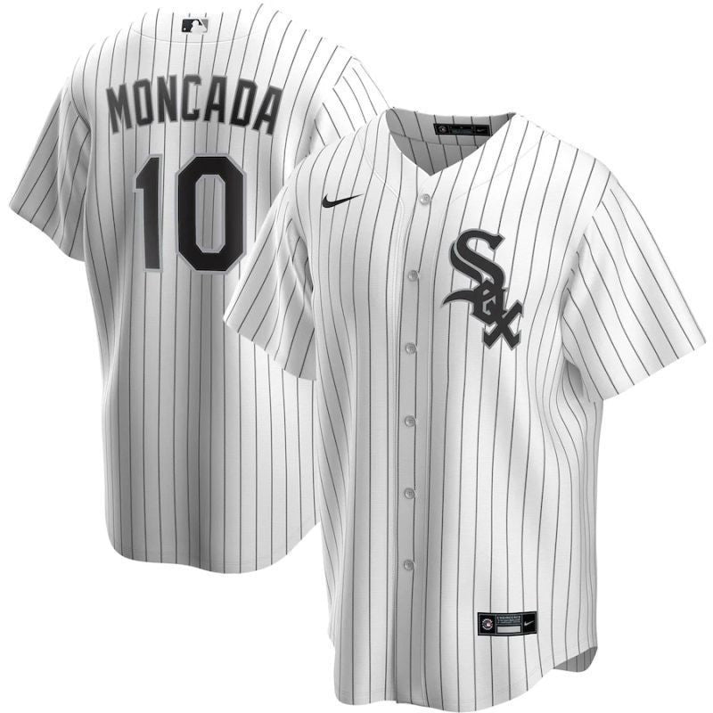 Yoan Moncada #10 Chicago White Sox 2020 Whitejersey Limited Jersey