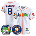 Christian Walker #8 Houston Astros Orbit Vapor Premier Limited W Jersey