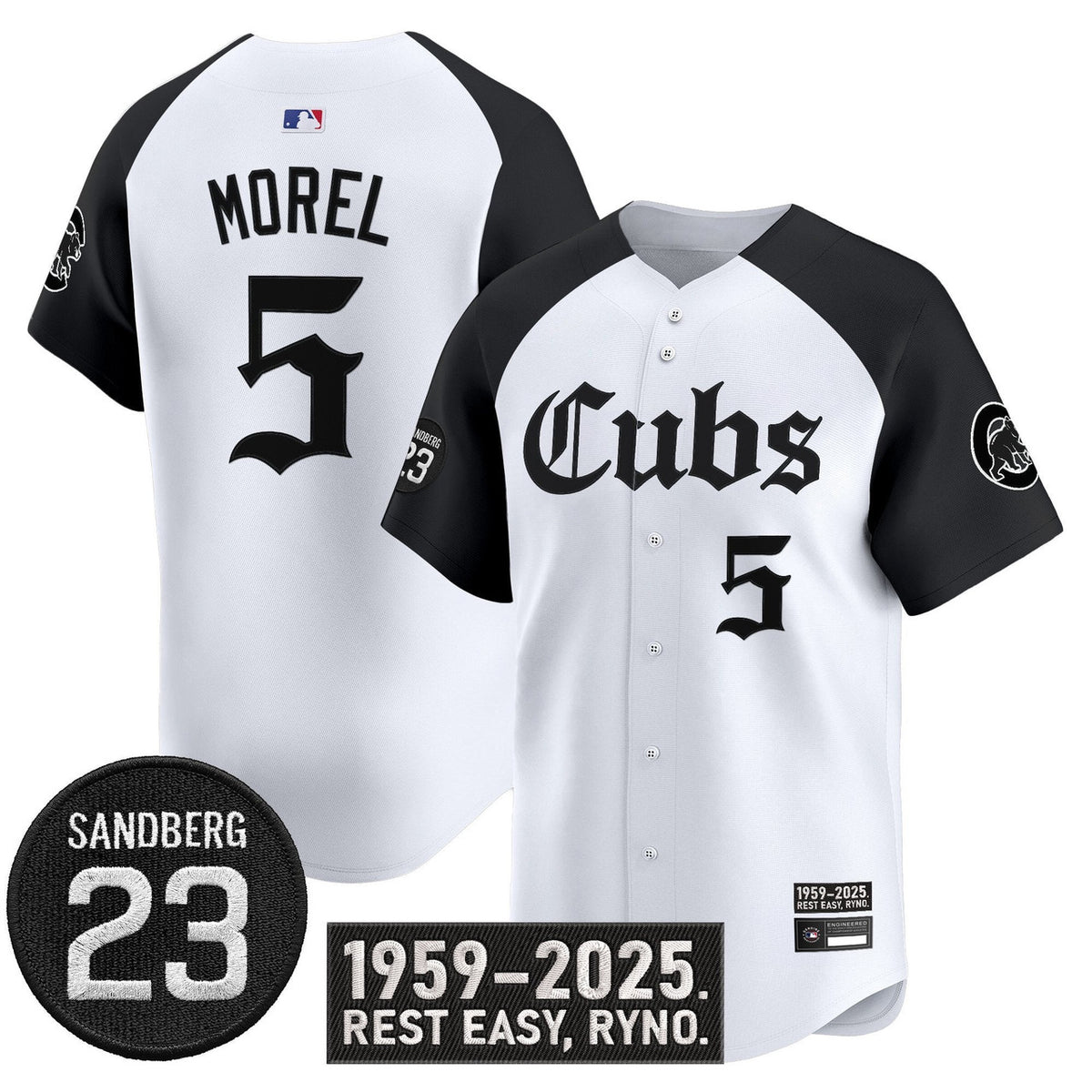 Christopher Morel #5 Chicago Cubs Ryne Sandberg Tribute Alter Limited Jersey