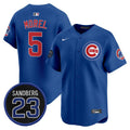 Christopher Morel #5 Chicago Cubs Ryne Sandberg Tribute Limited Jersey - Royal