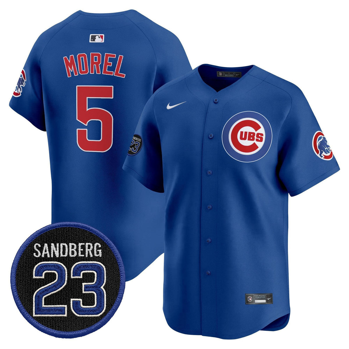 Christopher Morel #5 Chicago Cubs Ryne Sandberg Tribute Limited Jersey - Royal