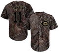 Barry Larkin #11 Cincinnati Reds Realtree Limited Cool Base Jersey - Camo