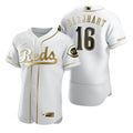 Tucker Barnhart #16 Cincinnati Reds Brandedition White Gift Reds Fans Limited Jersey - Golden