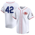 Jackie Robinson #42 Cincinnati Reds 2024 Day Home Stitches Limited Jersey - White