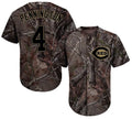 Cliff Pennington #4 Cincinnati Reds Realtree Limited Cool Base Jersey - Camo