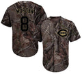 Joe Morgan #8 Cincinnati Reds Realtree Limited Cool Base Jersey - Camo