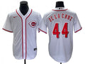 Elly De #44 Cincinnati Reds La Cruz Limited Cool Base Jersey - White