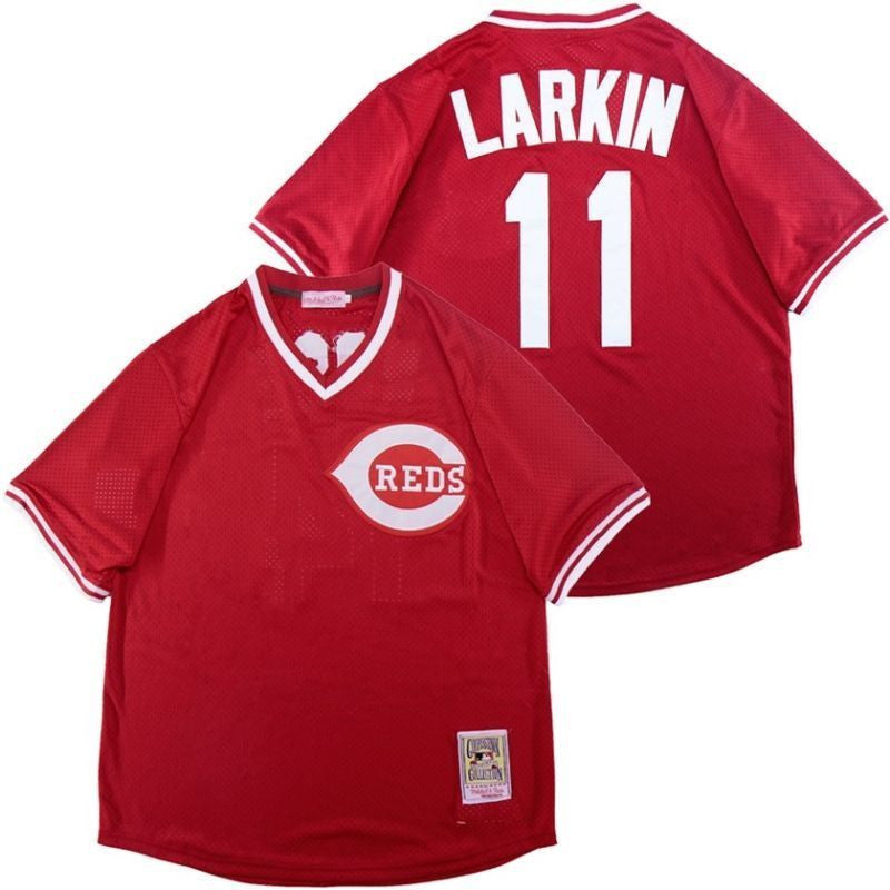 Barry Larkin #11 Cincinnati Reds 2020 Limited Jersey - Red