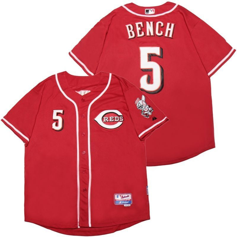 Johnny Bench #5 Cincinnati Reds 2020 Limited Jersey - Red