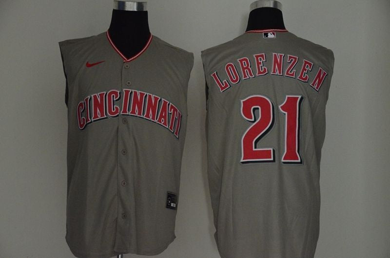 Michael Lorenzen #21 Cincinnati Reds 2020 Limited Jersey - Grey