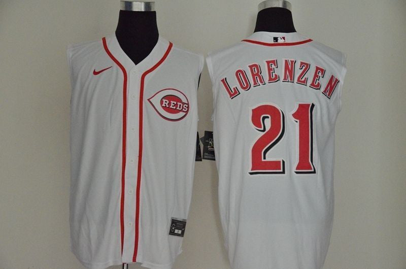 Michael Lorenzen #21 Cincinnati Reds 2020 Limited Jersey - White