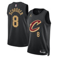 Cleveland Cavaliers Jordan Brand Statement Edition Swingman Jersey - Black - Dennis Schröder - Unisex