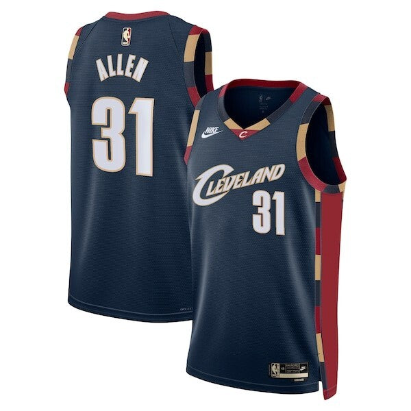 Cleveland Cavaliers Nike Classic Edition Jersey - Navy - Jarrett Allen - Unisex