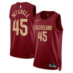 Cleveland Cavaliers Nike Icon Edition Swingman Jersey - Maroon - Donovan Mitchell - Unisex